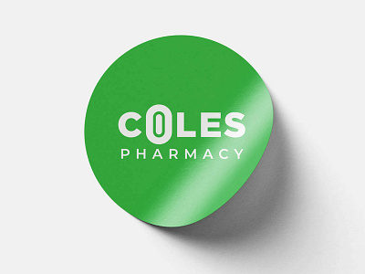 Coles Pharmacy Logo Identity branding design graphic design logo ne