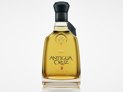 Tequila 3d bottle cgi cinema4d render tequila