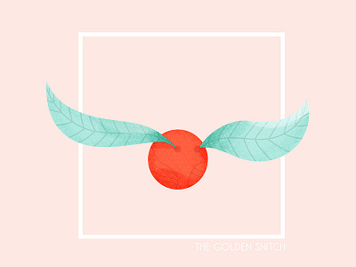 6. The Golden Snitch challenge harry potter illustration potterhead