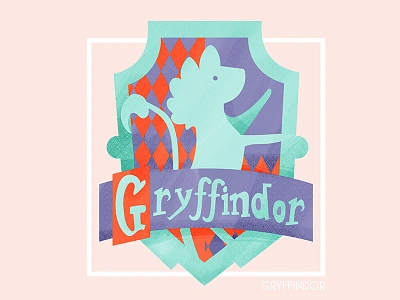 22. Gryffindor challenge harry potter illustration potterhead