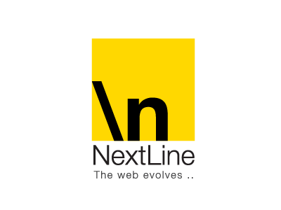 Nextline design development logo tech web web development