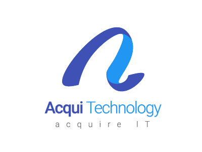 Aqui Tech design it logo tech