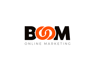 Boom Online Marketing Rebrand brand branding logo vector