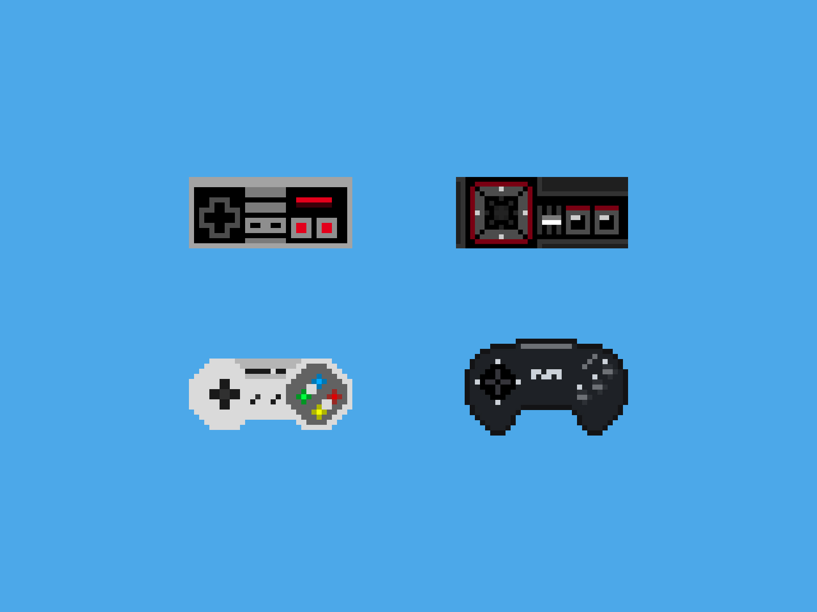 Retro Games At Your Door by James Walsh on Dribbble