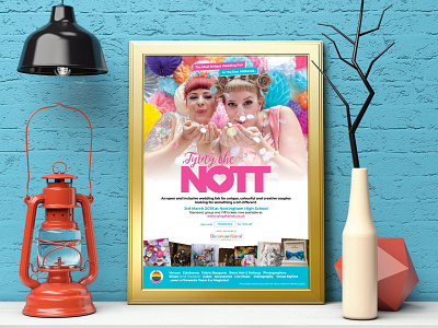 Tying the Nott: Logo and Poster Design branding logo poster design