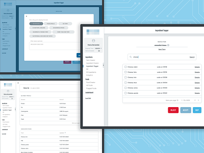 Food Nutrition Database UI