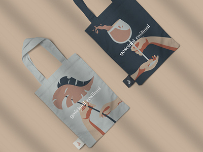 Tote bags design for Gościnni Roślinni