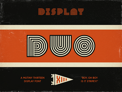 DUO — Typeface