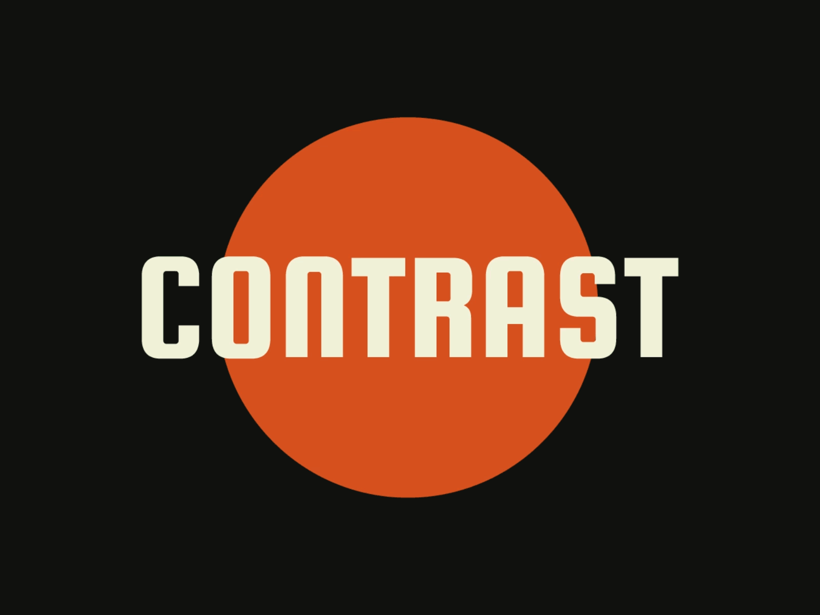 Design Principles Animation — Contrast by Mike Davies on Dribbble
