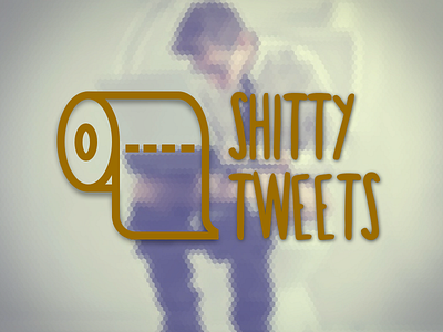 Shitty Tweets happy fox logo toilet paper tp twitter