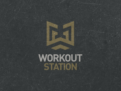 Logo WS branding costarica crossfit exercise fitness gym health logo workout