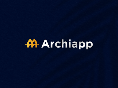 Archi app architect branding logo logo mark symbol logodesign شعار لوجو لوقو