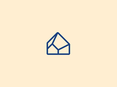 Alammar 3d branding graphic design house interior design logo logo mark symbol minimal شعار لوجو