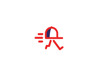 Arbawy | Delivery logo branding delivery design graphic design hat illustration logo logodesign mark red running saudi speed symbol ui vector شعار لوجو