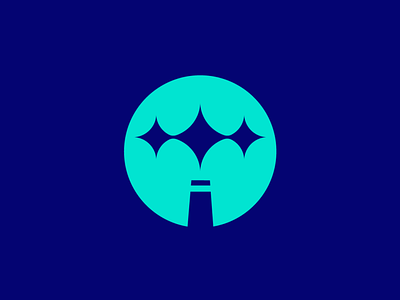 T-Magic | Software Company animation blue branding circle design graphic design illusion logo magic magic wand mark stick symbol tech ui wand شعار لوجو