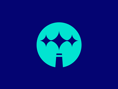T-Magic | Software Company animation blue branding circle design graphic design illusion logo magic magic wand mark stick symbol tech ui wand شعار لوجو
