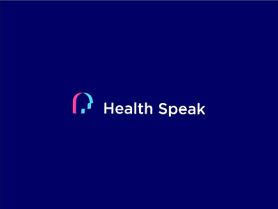 Health Speak 3d animation branding design graphic design health logo logo mark symbol speak ui شعار لوجو