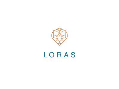 Loras - Jewelry branding design elegant fashion gold graphic design heart highe illustration jewelry line lion logo logo mark symbol logodesign love luxury soliman algendy star vector