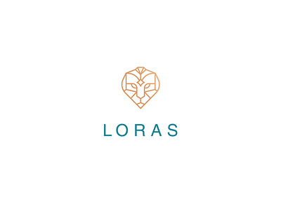 Loras - Jewelry branding design elegant fashion gold graphic design heart highe illustration jewelry line lion logo logo mark symbol logodesign love luxury soliman algendy star vector