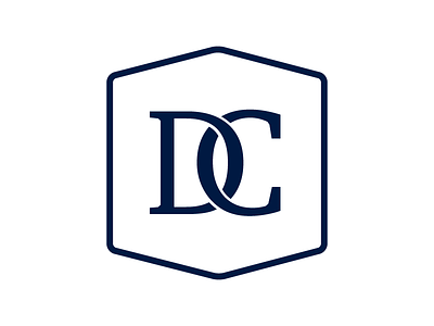 DC Monogram branding identity lettering logo monogram personal branding