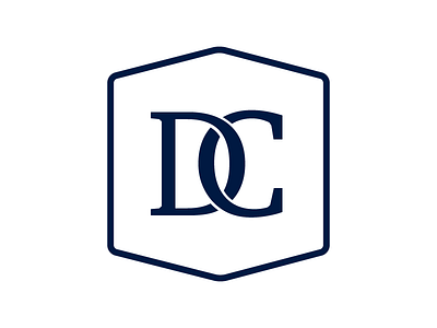 DC Monogram branding identity lettering logo monogram personal branding