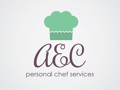 Personal Chef Logo branding illustration logo design