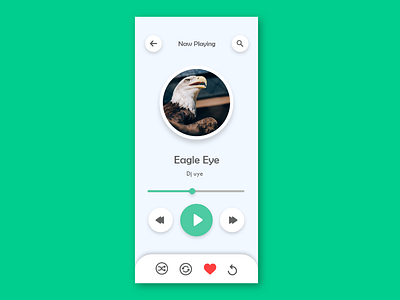 daily ui 009 music player