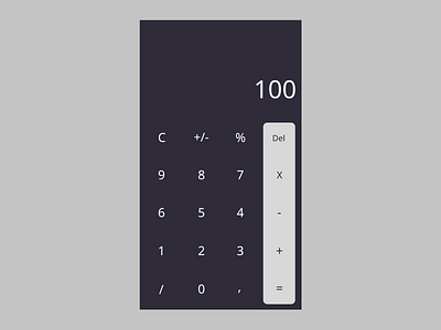 daily ui 004 calculator