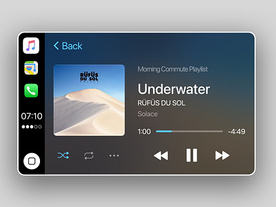 Daily UI #009 - Music Player