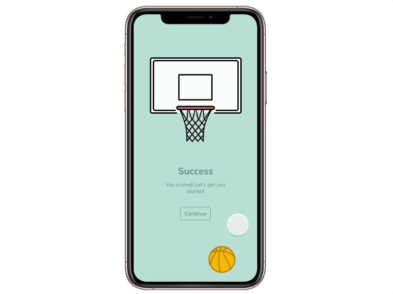 Daily UI #011 | Flash Page animation basketball clean dailyui011 error figma flashpage interactiondesign success swish ui uidailychallenge ux