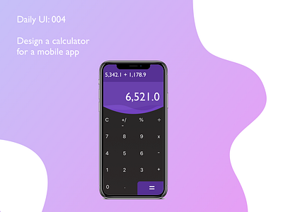 Calculator App UI