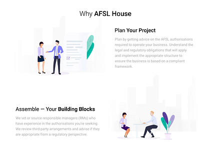 AFSL house project branding design illustration logo ui web website