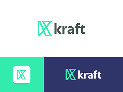 Kraft logo | Letter K awesome logo branding colorful logo design graphic design kraft logo | letter k logo logo design modern logo