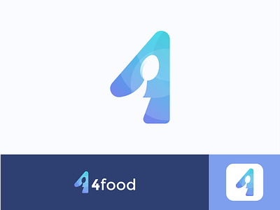 4 Food logo 4 food logo awesome logo branding colorful logo design food food logo graphic design illustration logo logo design modern logo