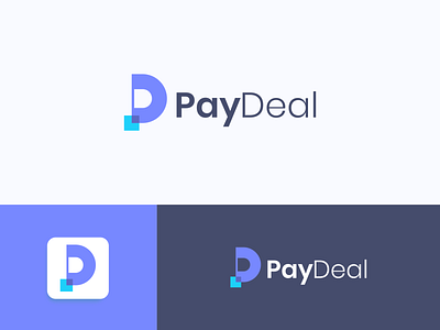 Pay Deal logo | Letter P D logos