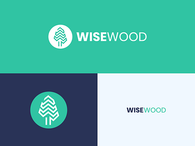 Wise Wood Logo Concept awesome logo branding colorful logo design graphic design letter w letter w logo letter ww logo logo logo concept logo design logo mar modern logo wood wood logo