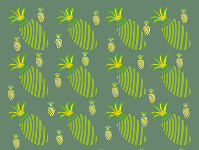 tropical seamless pattern patterns pineapple repeat pattern seamless
