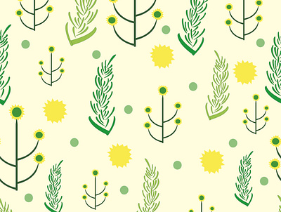 sunflowers background design flowers illustrator pattern repeat pattern seamless textile pattern