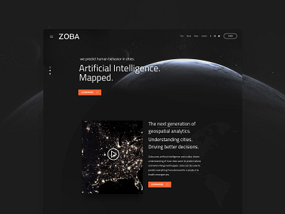 Website Redesign Zoba