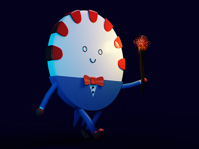 Peppermint Butler 3D Model Test