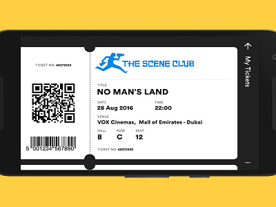 My Tickets (The Scene Club Android App)