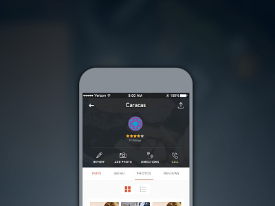 elmenus iOS app redesign Concept