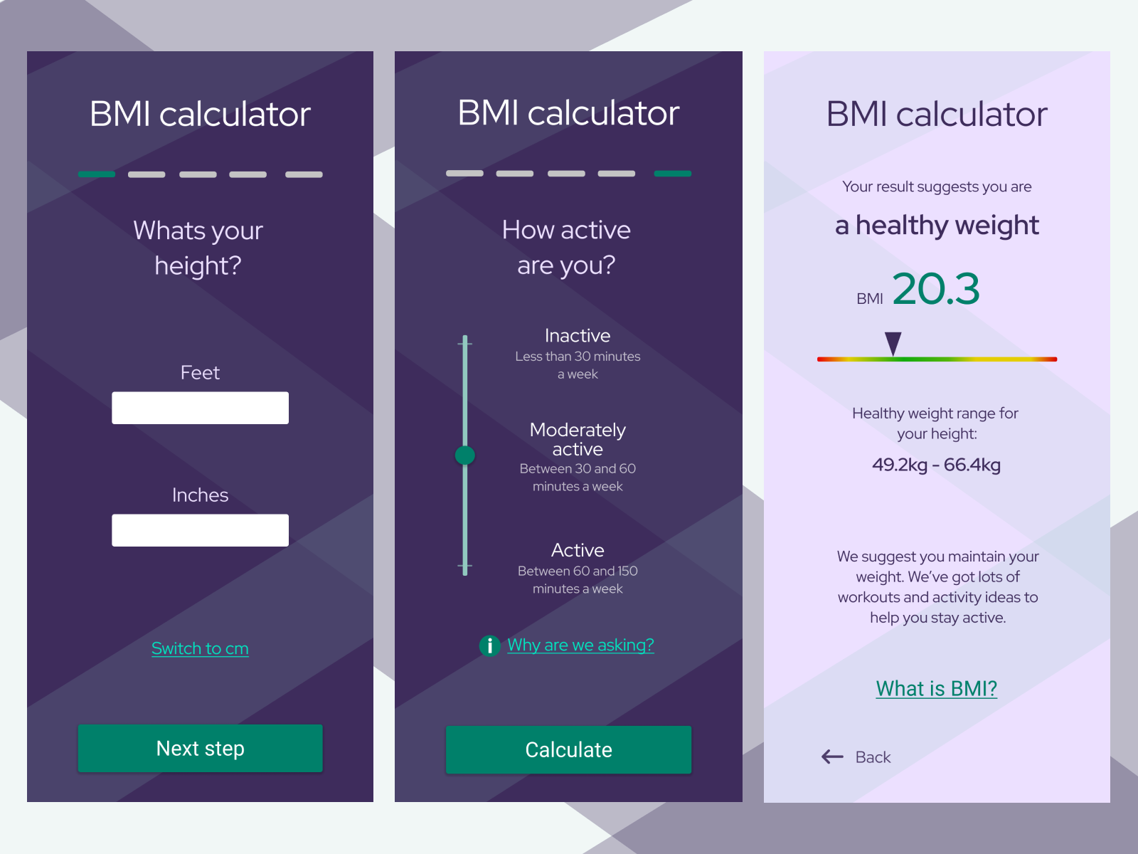 bmi-calculator-by-sally-dean-on-dribbble