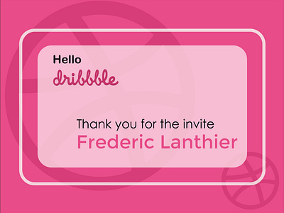 Hello Dribbble