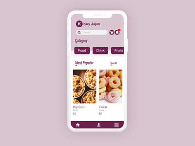 Food App UI branding design ecommerce app food app mobile app mobile ui shop ui ux design