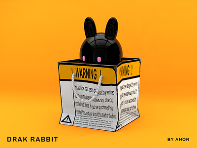 rabbit 3d illustration