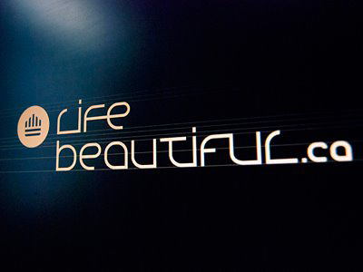 Life Beautiful crown crown logo design custom logotype custom type custom typography logo design logo designer logotype typographic