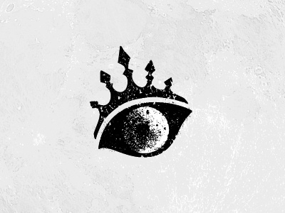 space+ego_logo_design animal branding crown ego eye id identity logo logo design moon negative space planet space symbol texture textured