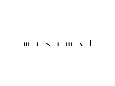 Minimal logotype