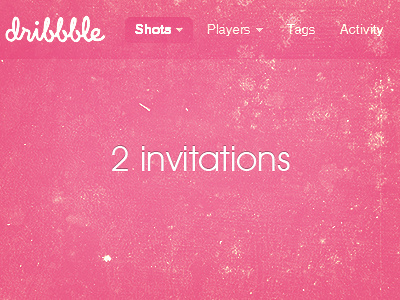 Invitation X 2 Part Two dribbble invitation invitations invite